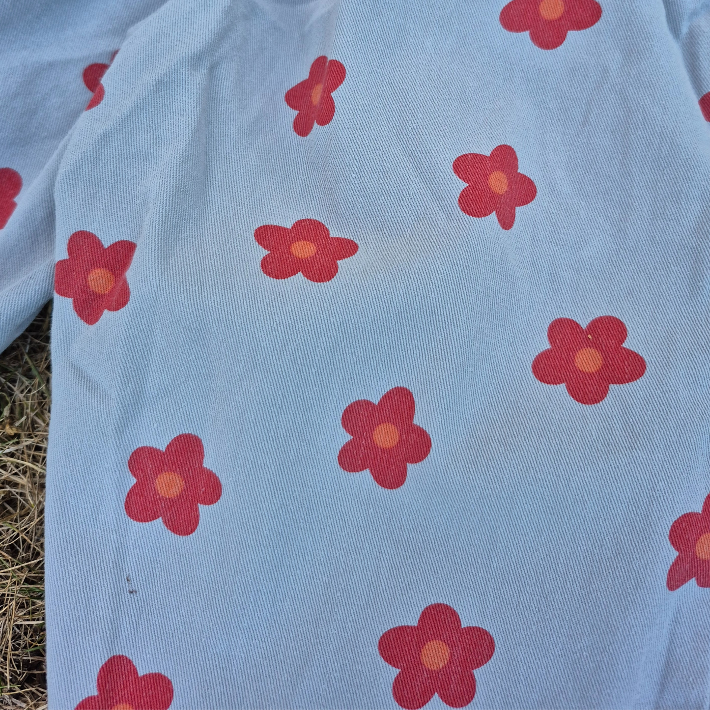 Daisy Print Back-to-School Pants – Kids