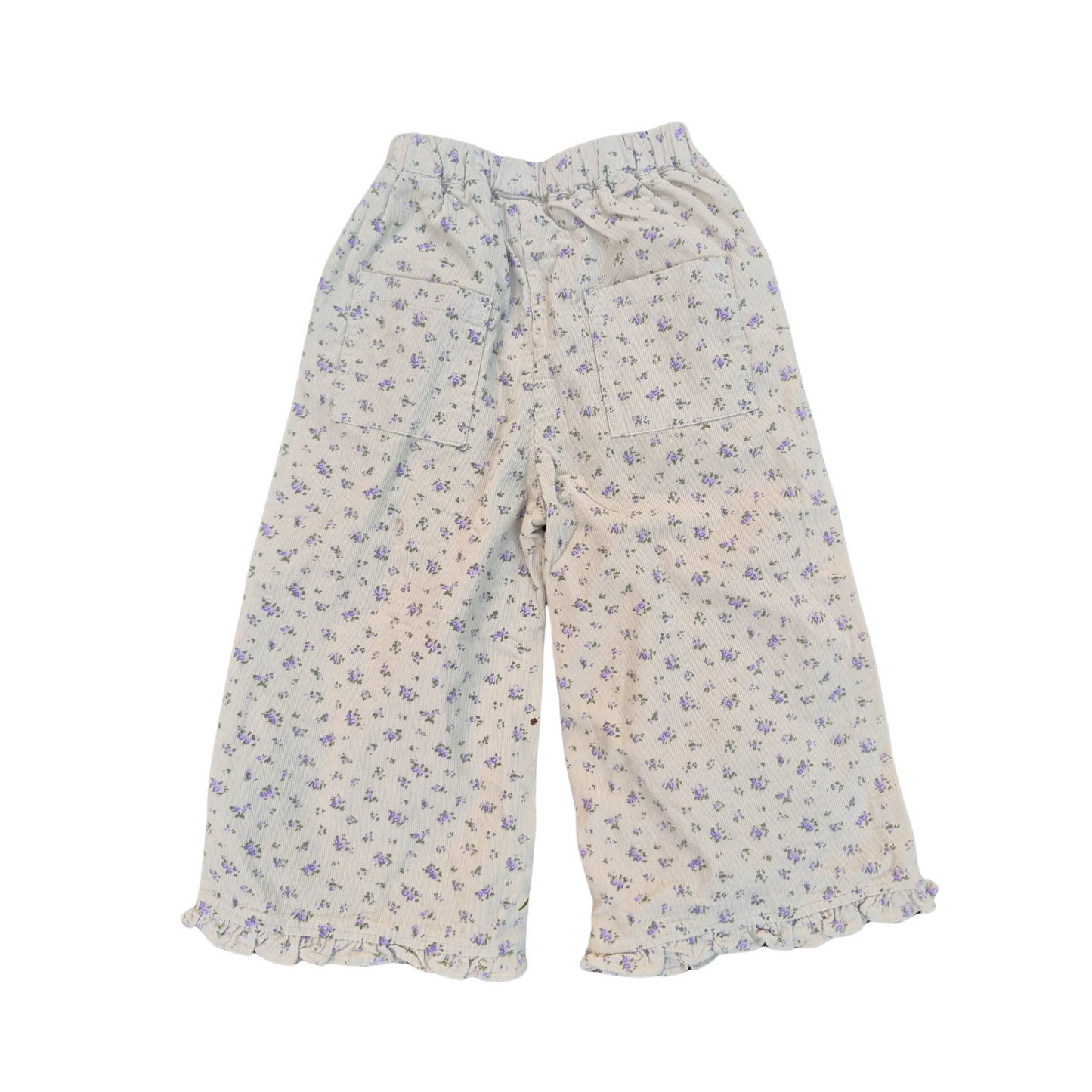 Floral Corduroy Pants for Kids